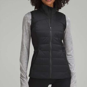 NWT Lululemon Down for It All Vest Black Size 8